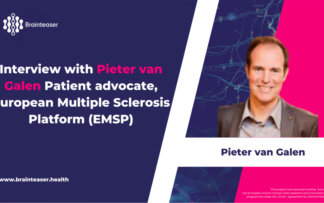 BRAINTEASER: Interview with Pieter van Galen Patient advocate, European Multiple Sclerosis Platform (EMSP)